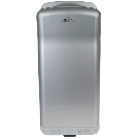 Vertical Touchless Automatic Hand Dryer, Silver